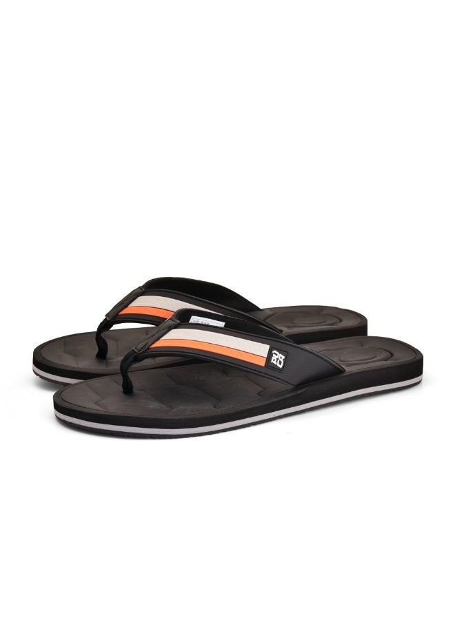 Puca Slippers For Men Strong Grip and Comfortable slippers Stylish Men's Slippers Clad Black - Image 2